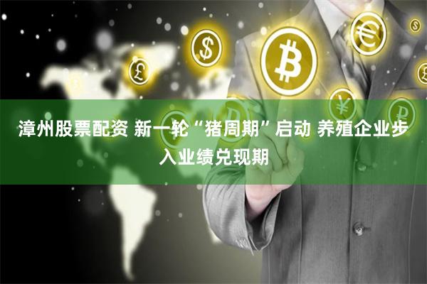 漳州股票配资 新一轮“猪周期”启动 养殖企业步入业绩兑现期